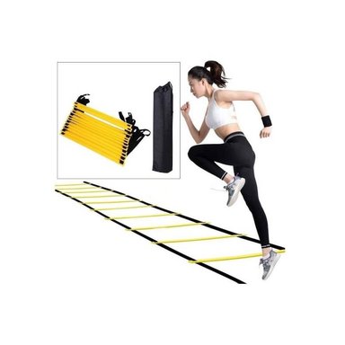 ESCALERA AGILIDAD 12 PASOS + BOLSO FITNES