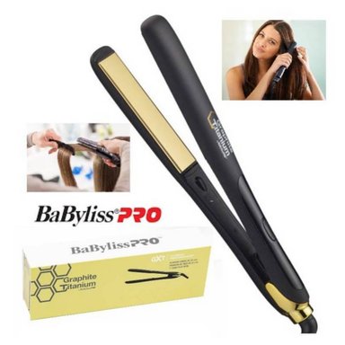 ALISADORA BABYLISS PRO BGT183PE FESIONAL GRAPHITE TITANIUM IÓNICA 32MM - 1