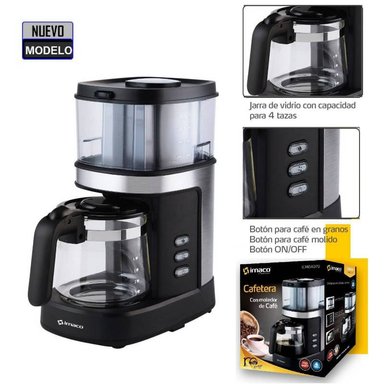 CAFETERA CON MOLINILLO IMACO ICMG4070 750W