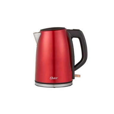 HERVIDOR ELÉCTRICO OSTER ACERO INOX 17L BVSTKT673CR ROJO