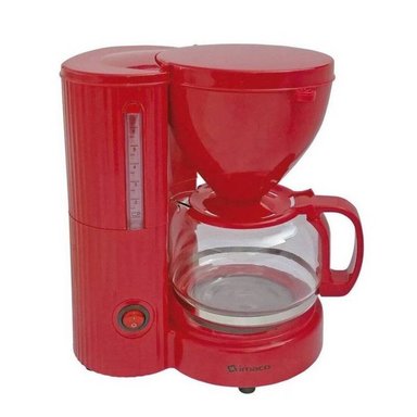 CAFETERA ELÉCTRICA IMACO ICM608R ROJO