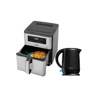 FREIDORA AIRE OSTER CKSTAF90D 9L DIGITAL HERVIDOR 17L NEGRO