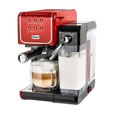 CAFETERA OSTER BVSTEM6801R PRIMA LATTE AUTOMATICA ROJO - 2