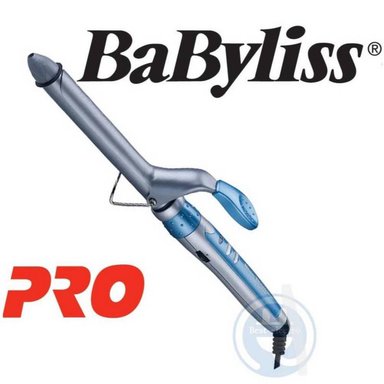 RIZADOR DE CABELLO BABYLISS PRO BABNT75SPE 19MM TENAZA NANO TITANIUM 19 MM
