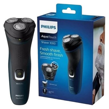 AFEITADORA ELÉCTRICA PHILIPS S112141 EN SECO O EN HÚMEDO