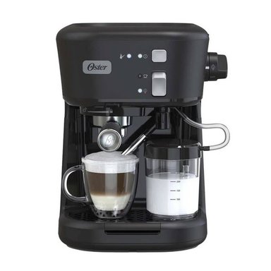 CAFETERA OSTER BVSTEM5501B PARA ESPRESSO Y CAPUCCINO NEGRO - 2