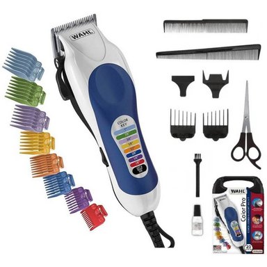 MAQUINA DE CORTAR CABELLO WAHL 79752 018 COLOR PRO 20 PIEZAS