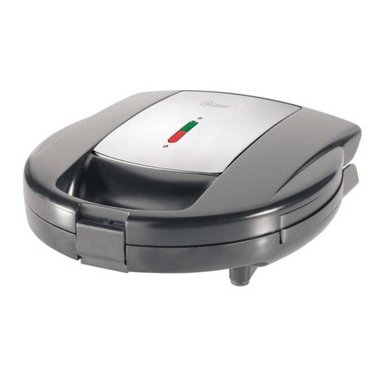 SANDWICHERA OSTER CKSTSM3891053 CON PLATOS REMOVIBLES GRIS