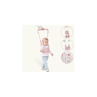 CAMINADOR ARNÉS 2 EN 1 COLOR ROSADO