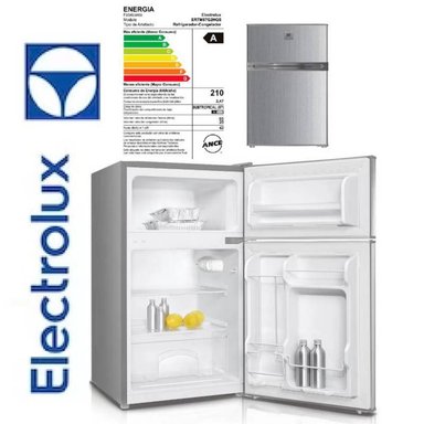 FRIGOBAR ELECTROLUX 85LTS DOBLE PUERTA ERTM87G2HQS