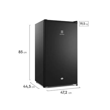 FRIGOBAR ELECTROLUX PREMIUM NEGRO ERD090G2HWB - 4
