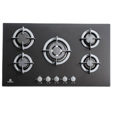 ENCIMERA INDURAMA 5 HORNILLAS A GAS 5 INDUCTORES EGI905VDNEG