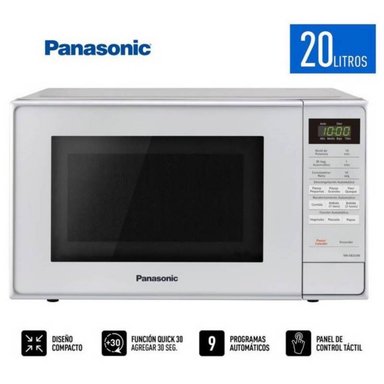 HORNO MICROONDAS PANASONIC NN-SB25JMRPK 20 LITROS