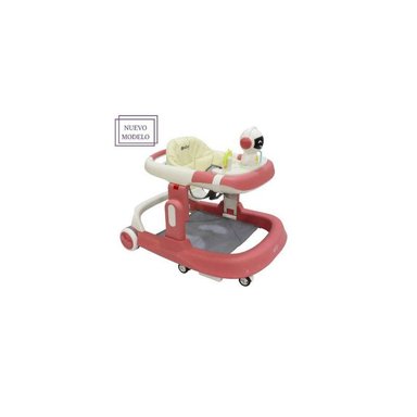 CAMINADOR EBABY TAMY EB430 ROSADO CON ALTURA AJUSTABLE