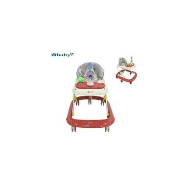 CAMINADOR EBABY CRISTAL EB418 ROJO INTERACTIVO