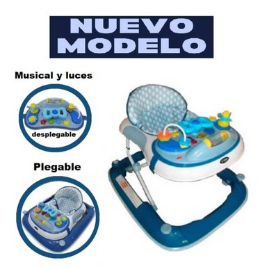 ANDADOR HI BABY MUSICAL CON BLUETOOTH 3 NIVELES ALTURA