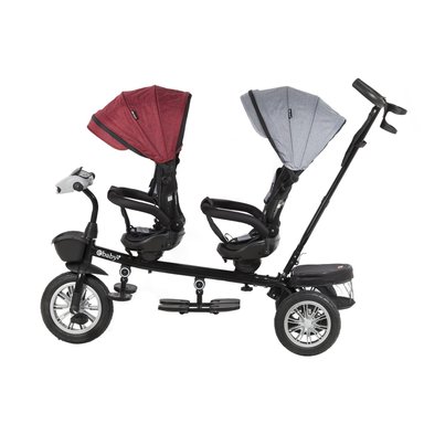 EBABY TRICICLO MELLICERO LAZZO DUO EB302 NEGROGRIS - 5