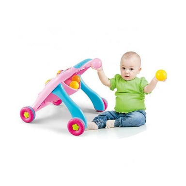 CORREPASILLOS CAMINADOR MULTIFUNCIONAL MUSICAL ROSADO BEBE - 2