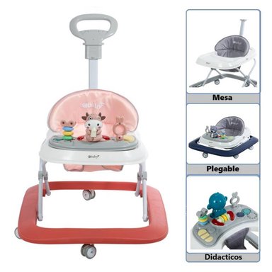 ANDADOR EBABY MUSICAL PARA BEBE DIDÁCTICO VARI
