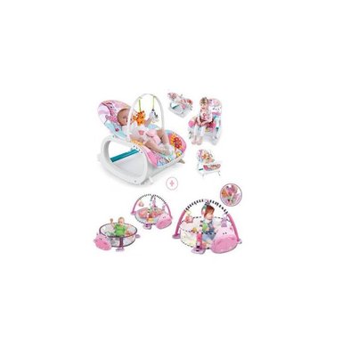 SILLA DE COMER IDEAL 3 EN 1 + GIMNASIO DE BEBE