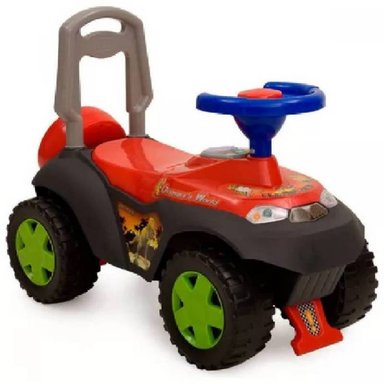 CORREPASILLOS BUGGY DISEÑO DINO ROJO