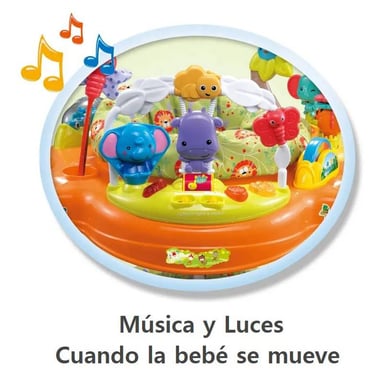 CENTRO DE ACTIVIDADES GIRA 360° MUSICAL ANDADERA VERDE - 2