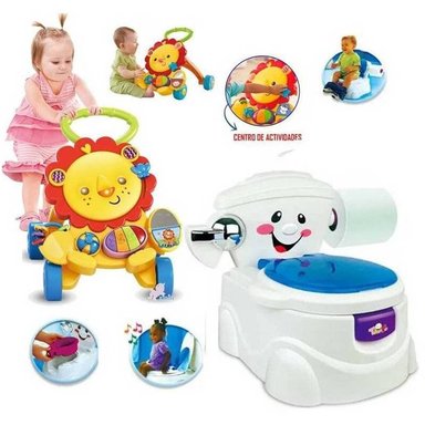 CAMINADOR IDEAL COMBO LEÓN Y BACÍN AZUL CON SONIDO