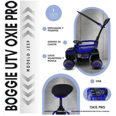 COREPASILLOS BOGGIE UTV OXIE PRO JEEP AZUL