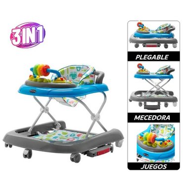 ANDADOR BABY HAPPY GUIADOR Y MECEDOR 'PICARON' 3 EN 1
