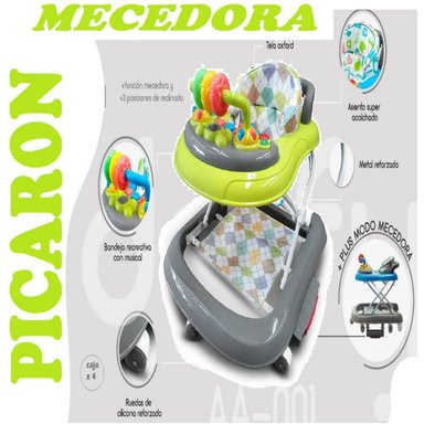 ANDADOR BABY HAPPY MECEDORA PICARÓN VERDE