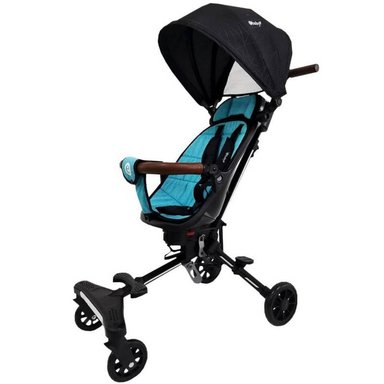 COCHE PLEGABLE SUPERLIGERO EBABY 2031 VERDE BEBE