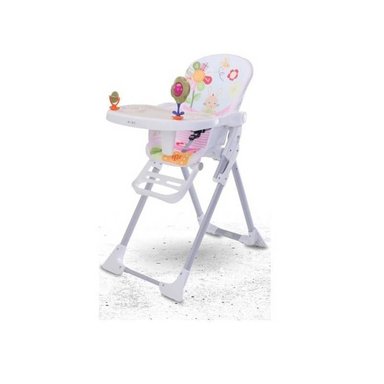 SILLA COMER ANIMALS BLANCO PLEGABLE