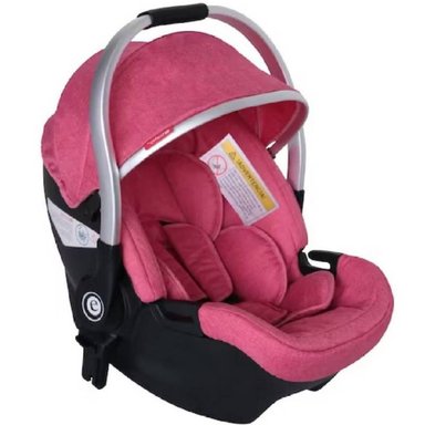 PORTABEBÉ DE LUJO EBABY DELUXE ROSADO