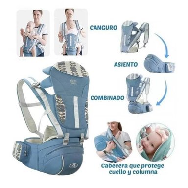 CANGURO UNICA MIA ROSADO ERGONÓMICO