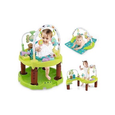 CENTRO DE ACTIVIDADES 0066 VERDE 3 EN 1 Y MESA DE ACTIVIDADES