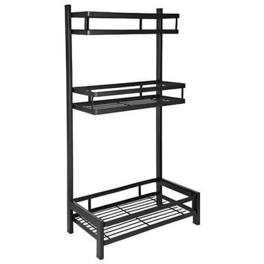 ORGANIZADOR NEGRO CONDIMENTOS 3 NIVELES - 2