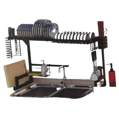 ORGANIZADOR Y ESCURRIDOR DE PLATOS PARA COCINA 60 CM