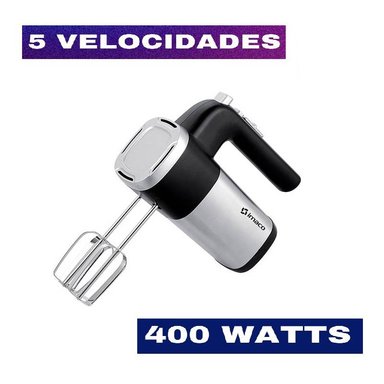 BATIDOR IMACO HM400I PLATEADO MANUAL 5 VELOCIDADES