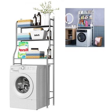 ESTANTE BAÑO BLANCO ORGANIZADOR LAVADORA