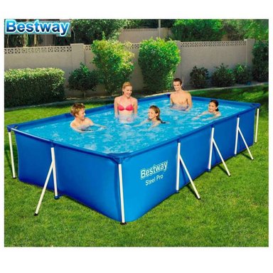 PISCINA BESTWAY ESTRUCTURAL RECTANGULAR 400 X 211 X 81 CM
