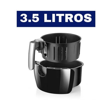 FREIDORA DE AIRE TAURUS PROFESSIONAL AIR 3.5 L NEGRO - 4
