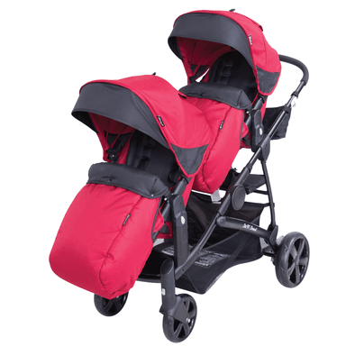 COCHE MELLICERO EBABY PRANT 1262 ROJO DUO