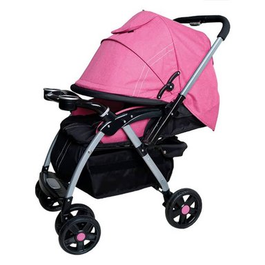 COCHE PASEO EBABY ROSSI 1130 ROSADO