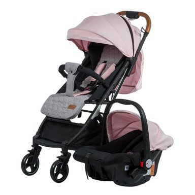 COCHE CUNA BABY HAPPY 198 HAPPY TRAVEL MULTICOLOR CON PORTA BEBE