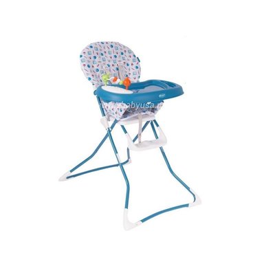 SILLA COMER EBABY BADALA 628 AZUL PLEGABLE