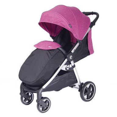 COCHE PASEO EBABY SAFIR EB180 ROSADO