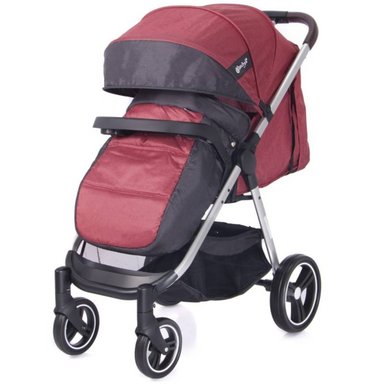 COCHE DE PASEO ATTON DELUXE EBABY EB134 ROJO