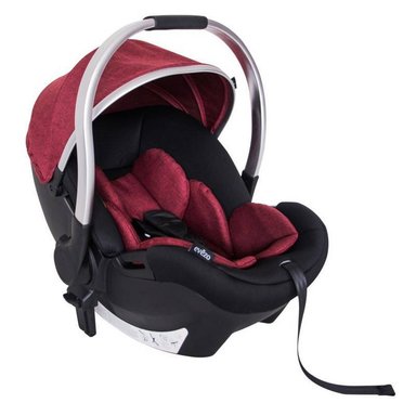 PORTABEBÉ GAIA DELUXE EVEZO  EV511 ROJO
