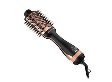 COMBO  PLANCHA 3D TITANIO + CEPILLO SECADOR GAMA KERATION 3D THERAPY