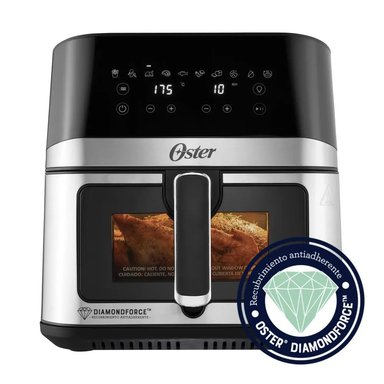 FREIDORA DE AIRE OSTER 7.5L DIGITAL CON 10 PROGRAMAS CKSTAF75WDSSDF
